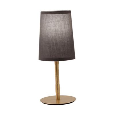 LAMP. DA TAVOLO IN METALLO COLORE ORO